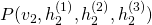  P(v_2,h^{(1)}_2,h^{(2)}_2,h^{(3)}_2) 